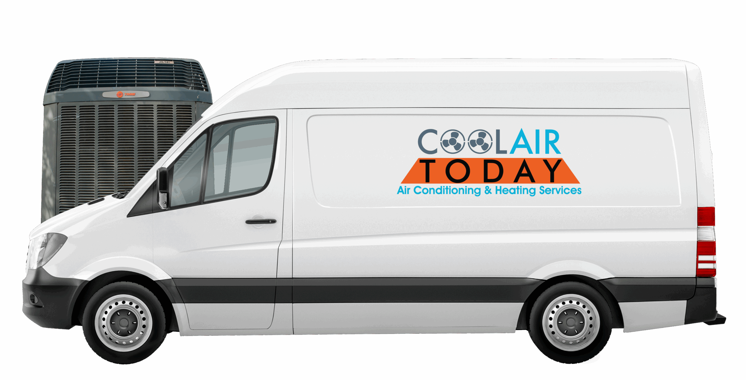 Trane Van w Company Logo